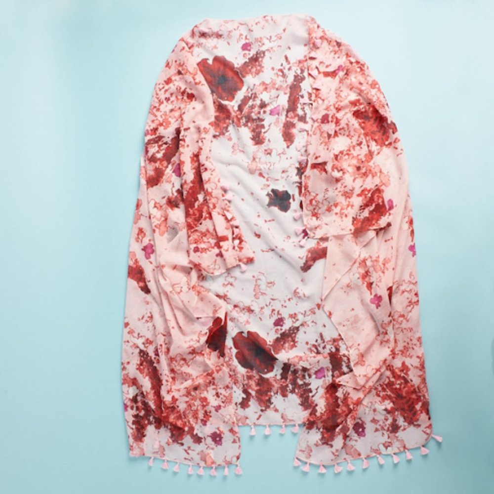Peter Som Floral Print Sarong